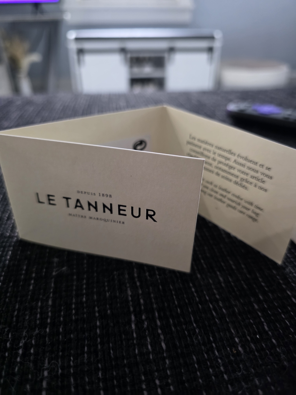 Le Tanneur Small Juliette Grained Leather Wallet - Pharma Gray - Picture 11 of 12